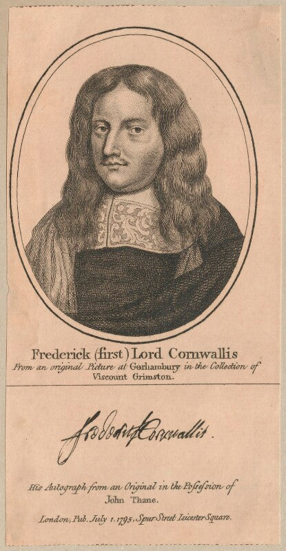 Sir frederick cornwallis, 1st baron cornwallis of eye npg d29426