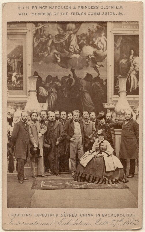 Prince napoléon joseph charles paul bonaparte; princess marie clotilde bonaparte npg ax38442