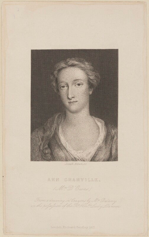 Ann d'ewes (née granville) npg d13911