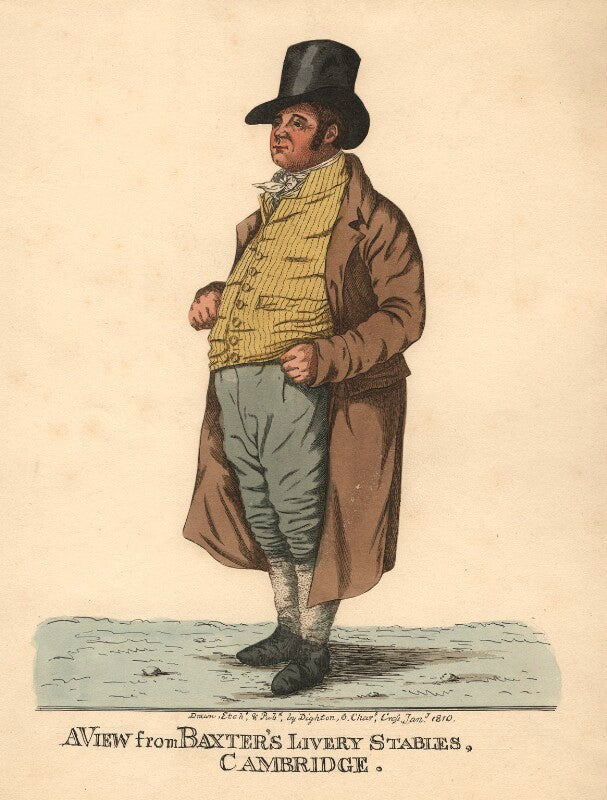 Mr baxter ('a view from baxter's livery stables, cambridge') npg d13471