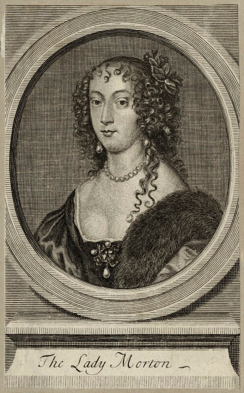 Ann douglas (née villiers), countess of morton npg d28466