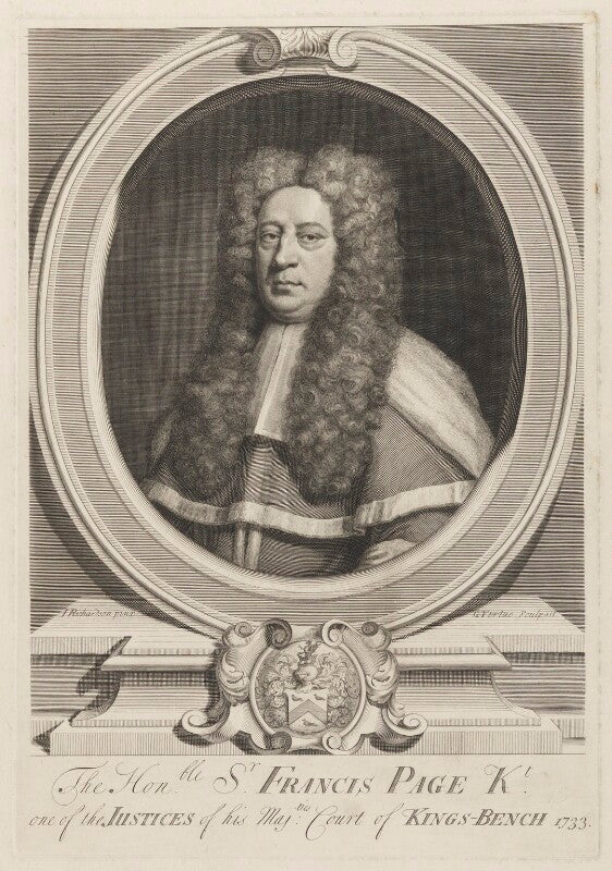 Sir francis page npg d10577