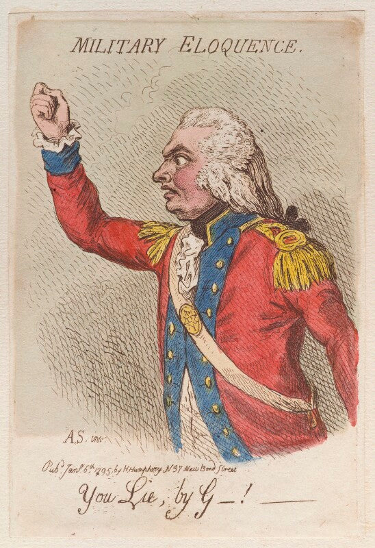 'military eloquence' npg d12506