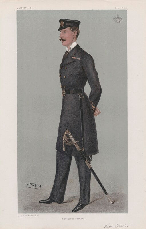Haakon vii, king of norway ('princes. no. 26.') npg d45122