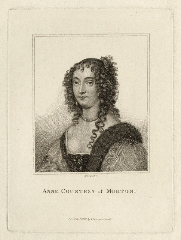Ann douglas (née villiers), countess of morton npg d28465