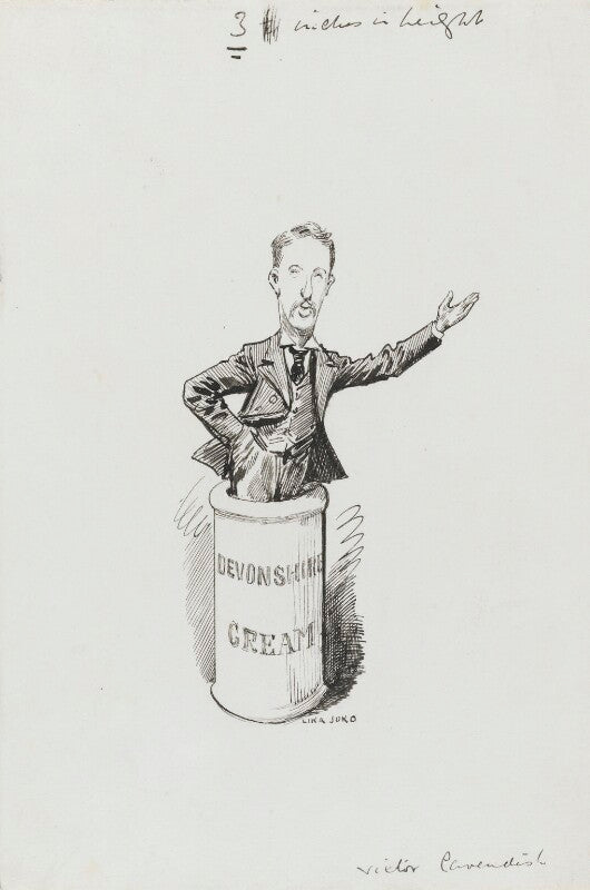 Victor christian william cavendish, 9th duke of devonshire npg 3562