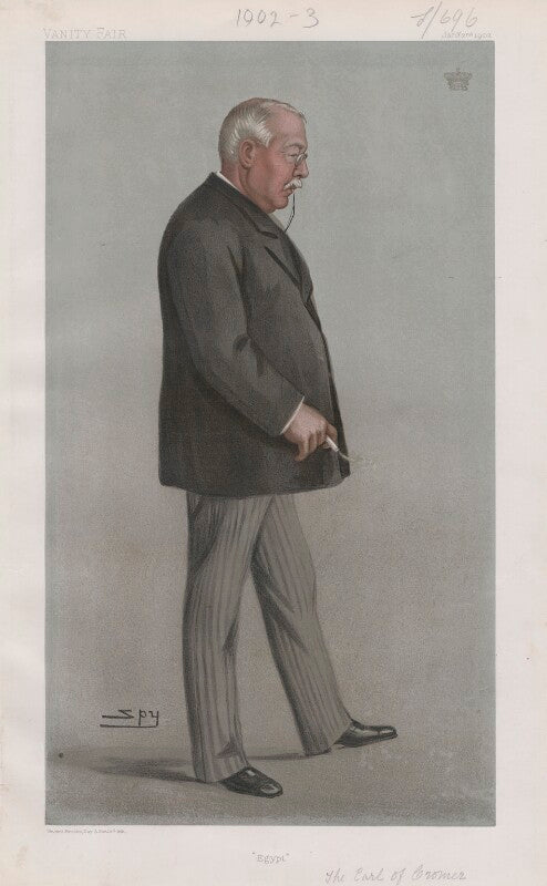 Evelyn baring, 1st earl of cromer ('statesmen. no. 744.') npg d45099