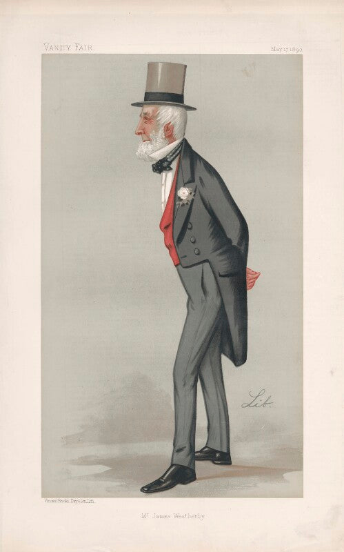 James weatherby ('men of the day. no. 470.') npg d44490