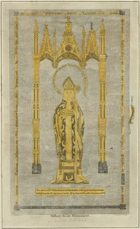 The monument of richard bell npg d24835