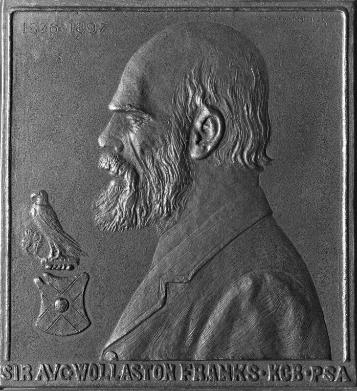 Sir augustus wollaston franks npg 1584