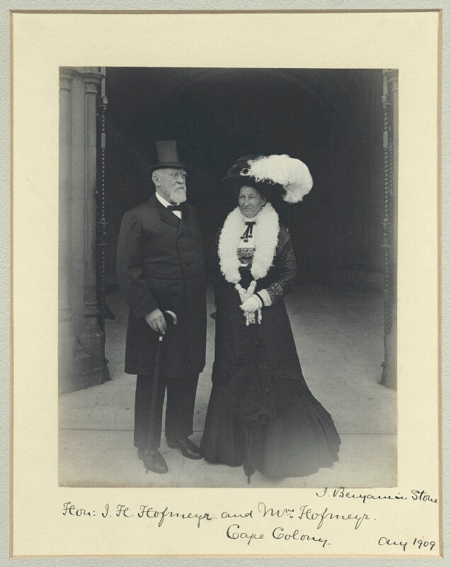 Jan hendrik hofmeyr; johanna hofmeyr (née hendriksz) npg x44795