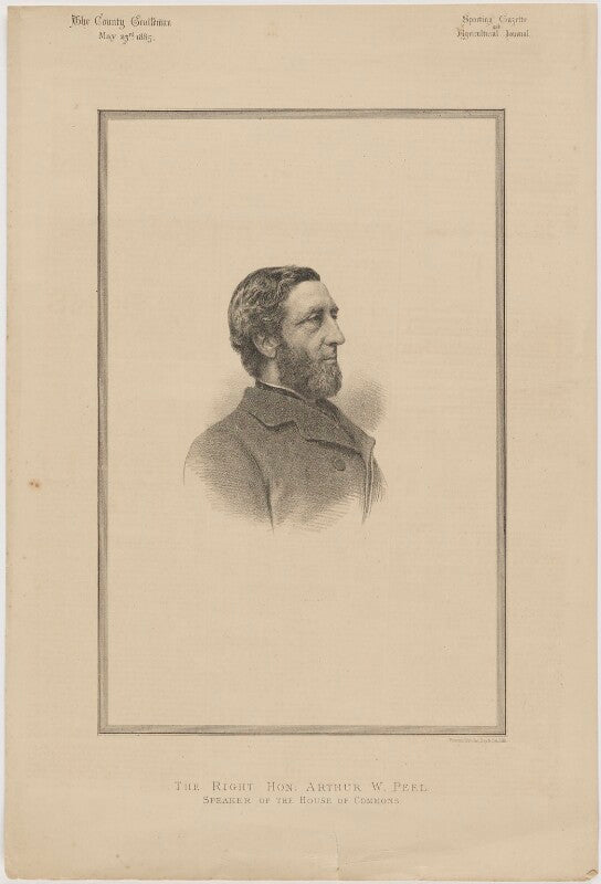 Arthur wellesley peel, 1st viscount peel npg d46147