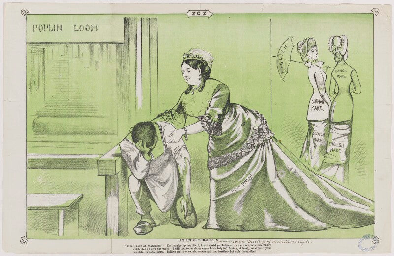 'an act of "grace"' (frances anne emily churchill (née vane), duchess of marlborough) npg d36104