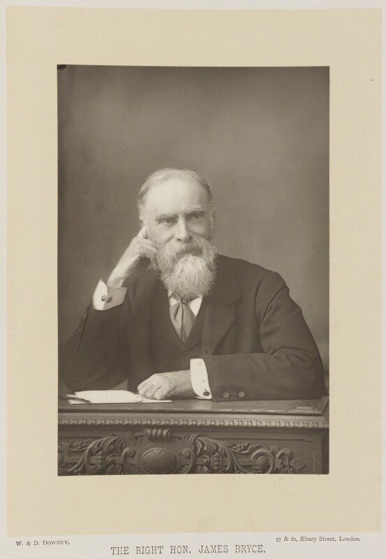 James bryce, 1st viscount bryce npg ax16152