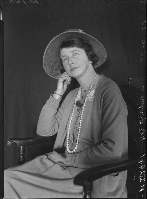 Edith gertrude bouquet (née sayer) npg x48544