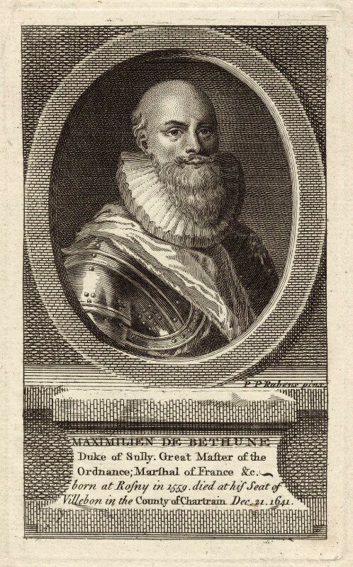 Maximilian de bethune, duc de sully npg d26227