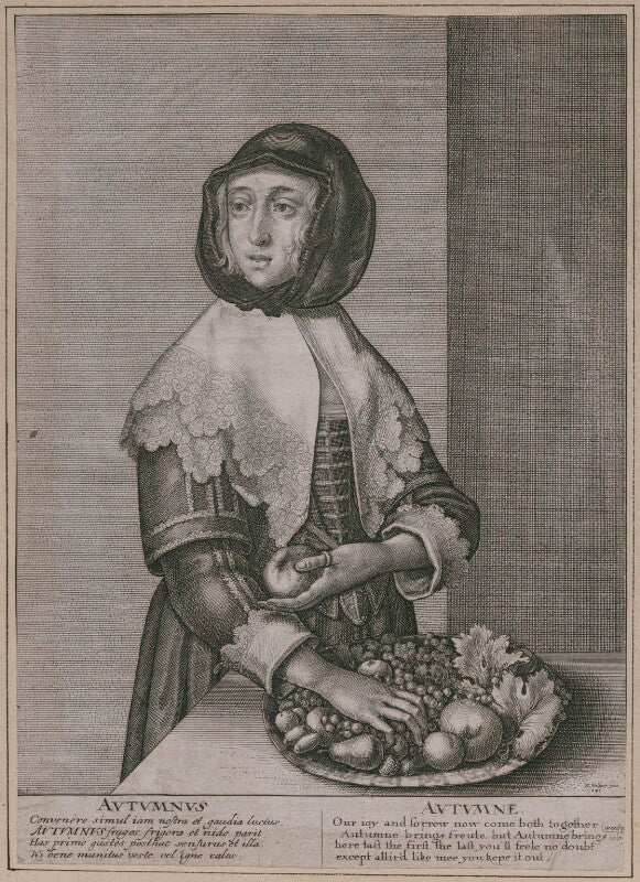Unknown woman ('autumn') npg d18039