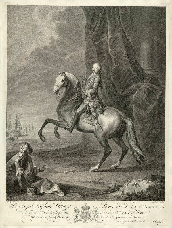 King george iii and an unknown man npg d33150