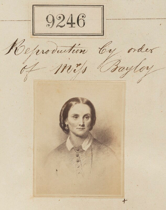 'reproduction by order of miss bayley' npg ax59069
