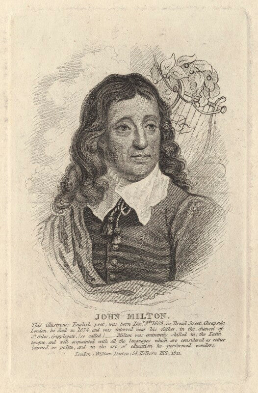 John milton npg d30114