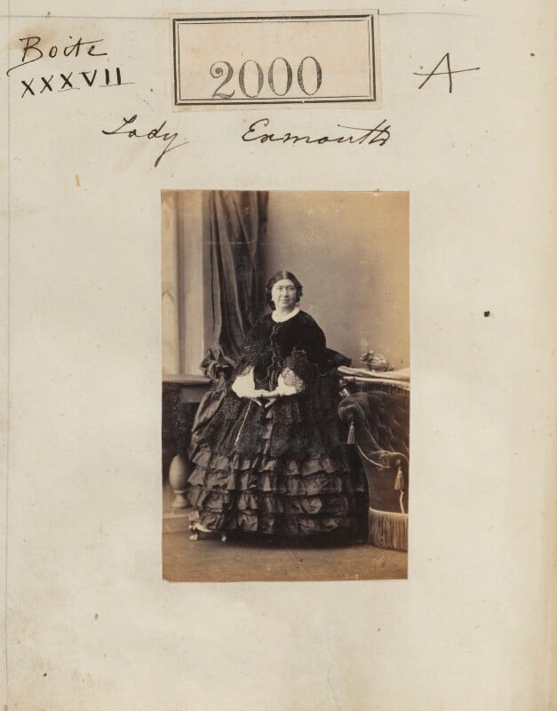 Madeline honorine (née dobrowolska), viscountess exmouth npg ax51390