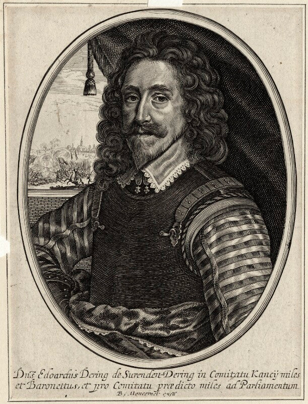 Sir edward dering, 1st bt npg d26930