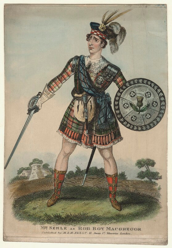 Thomas james serle as rob roy macgregor npg d21132