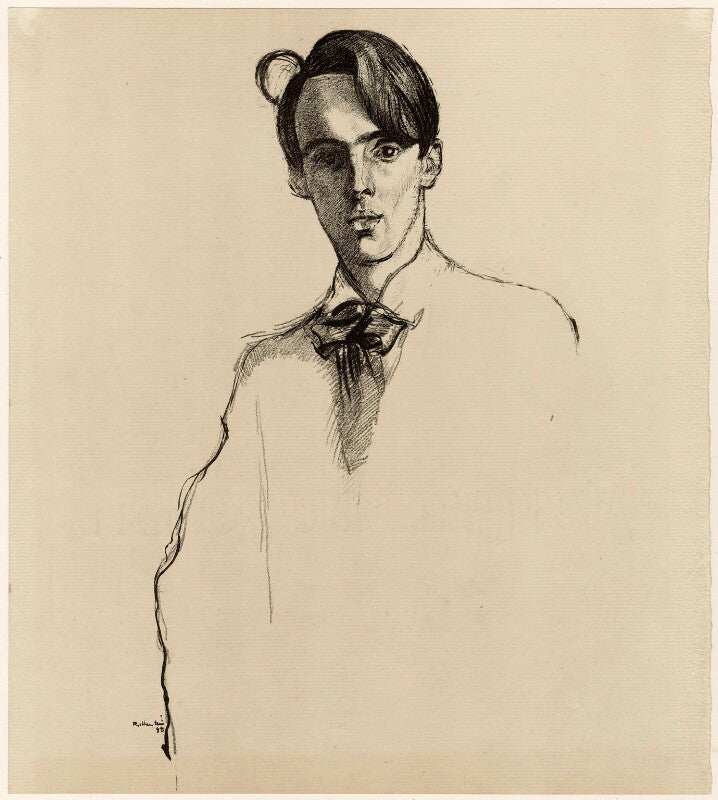 W.b. yeats npg d32980