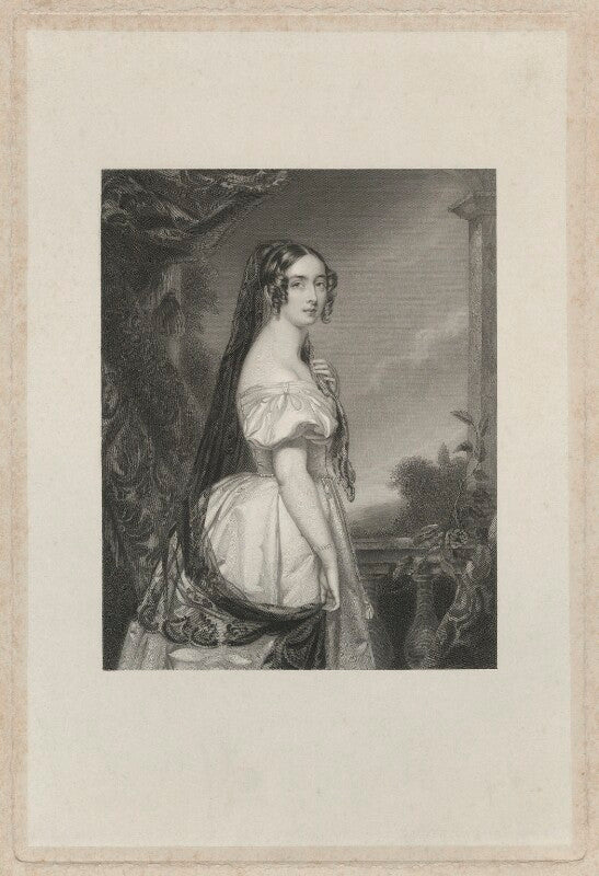Harriet de burgh (née canning), marchioness of clanricarde npg d33263