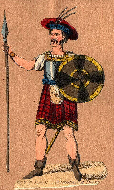 Thomas potter cooke as roderick dhu in 'the lady of the lake' npg d10923