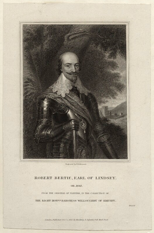 Robert bertie, 1st earl of lindsey npg d27031
