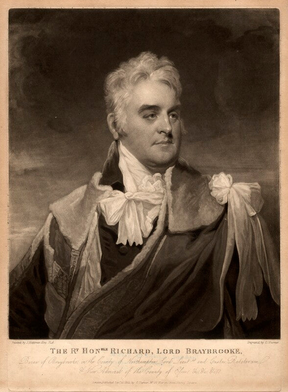 Richard griffin (né aldworth neville), 2nd baron braybrooke npg d851