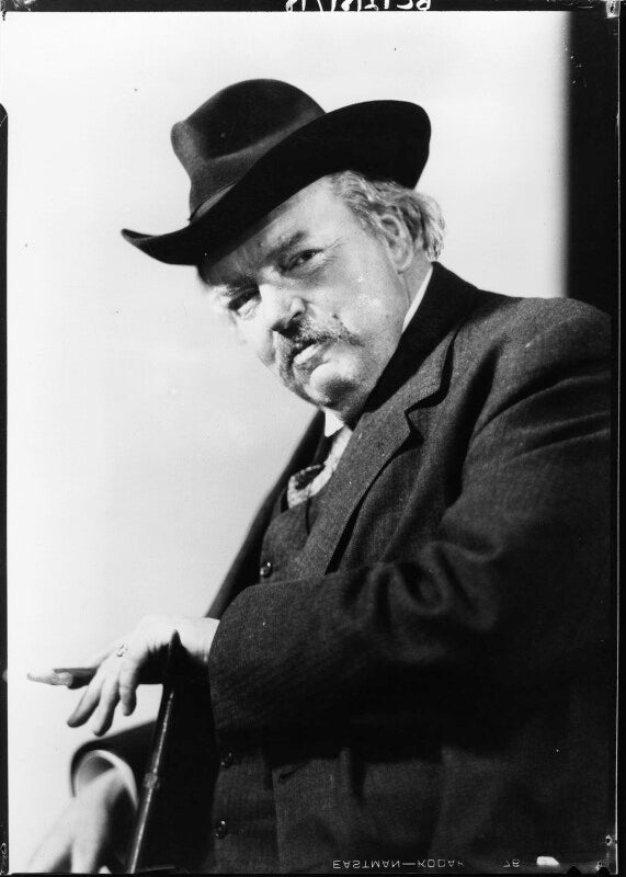 G.k. chesterton npg x10763