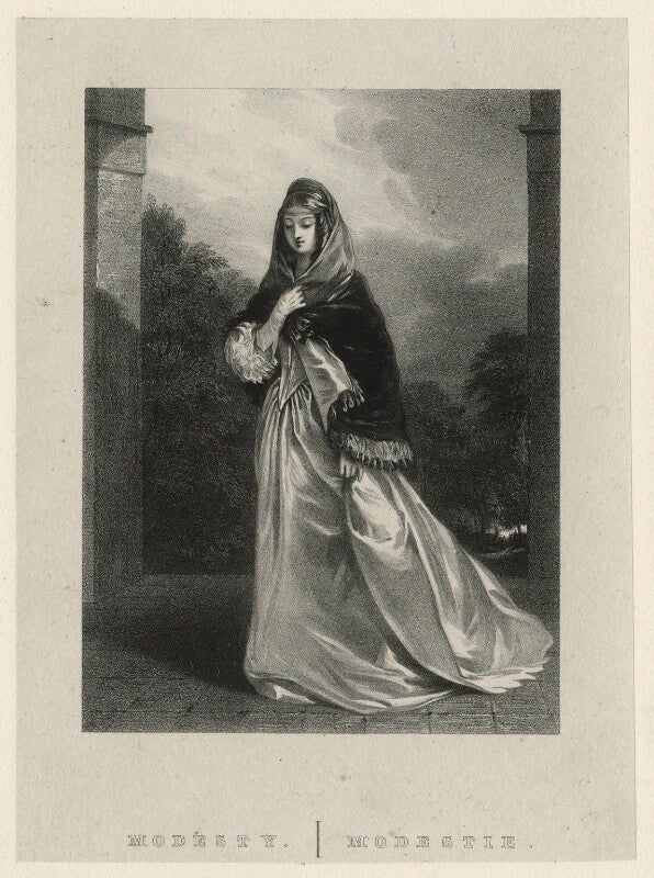 'modesty (modestie)' npg d22055