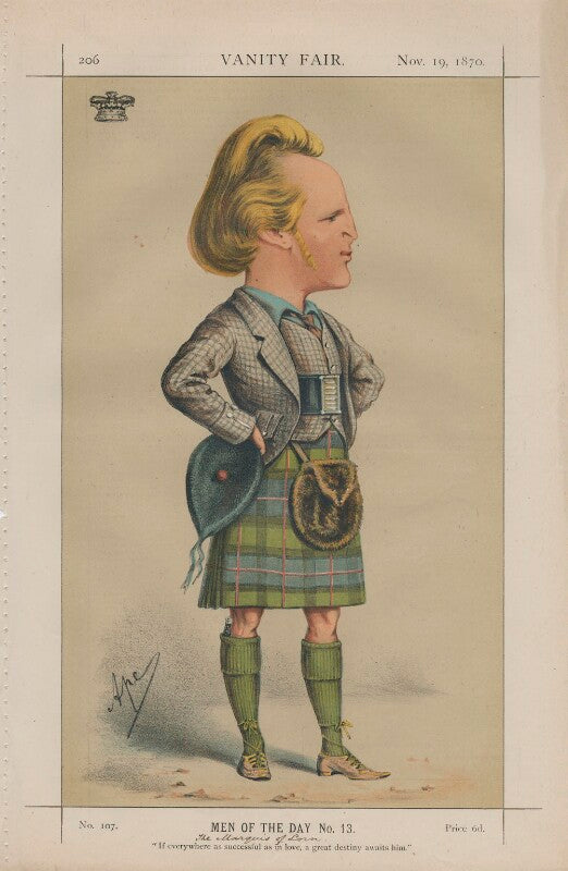 John campbell, 9th duke of argyll ('men of the day no. 13.') npg d43458