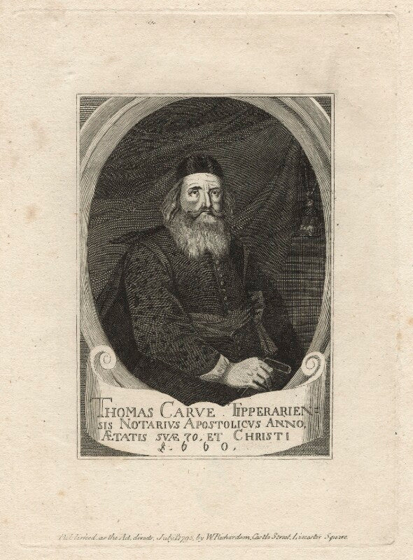 Thomas carve (carue, carew) npg d20946