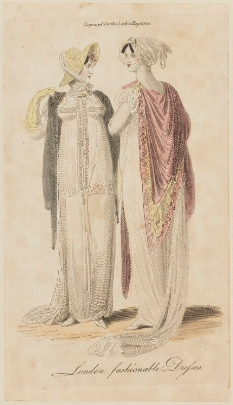 'london fashionable dresses', september 1806 npg d47524
