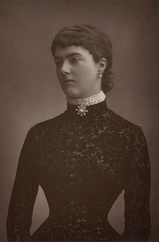 Georgina elizabeth ward (née moncreiffe), countess of dudley npg x10699