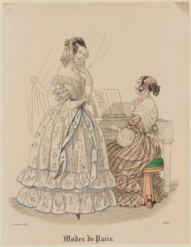 'modes de paris', 20 july 1839 npg d47810