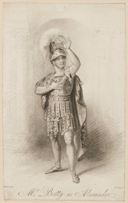 William henry west betty as alexander npg d38607