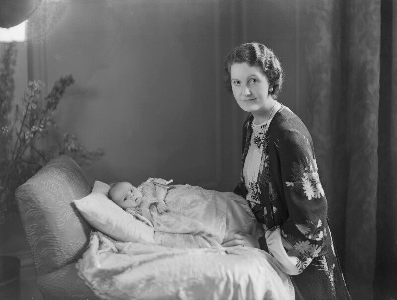Gwendolen jane (née armstrong jones), lady buckley with her daughter jane npg x152245