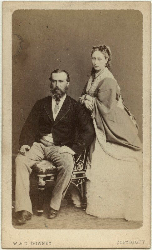 Louis iv, grand duke of hesse and by rhine; princess alice, grand duchess of hesse npg x3603