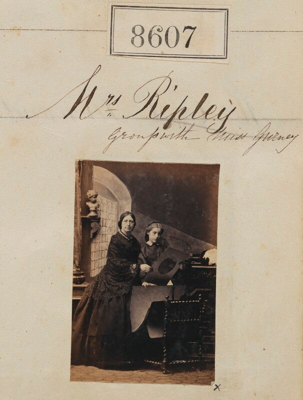Mrs ripley; miss gurney npg ax58430