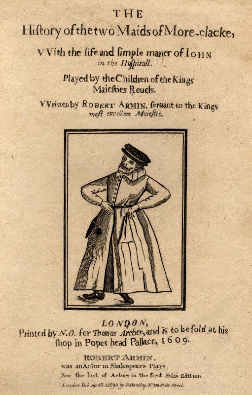 Robert armin npg d5626