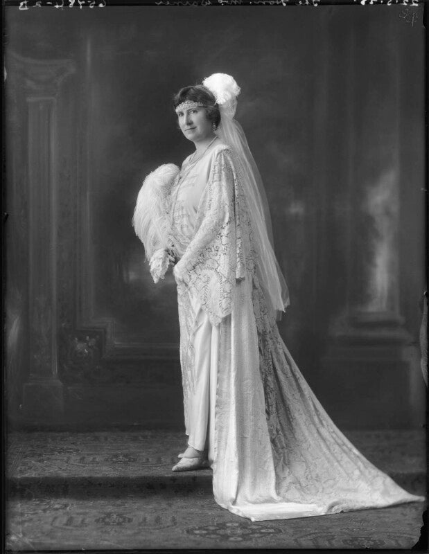 Hon. clarice may warner (née borwick) npg x123337