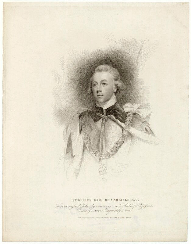Frederick howard, 5th earl of carlisle npg d32624