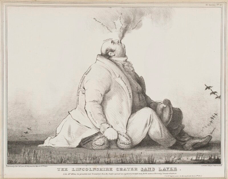 Sir william amcotts ingilby, 2nd bt ('the lincolnshire crater sans laver') npg d41120