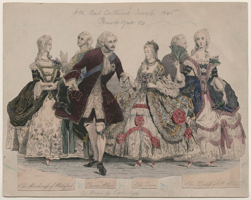 H.m. bal costumé june 6 1845 npg d16761
