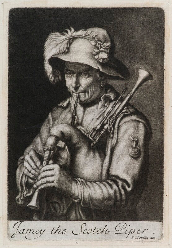 Jamey the scotch piper npg d11803