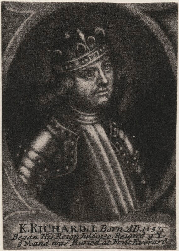 King richard i ('the lionheart') npg d33925